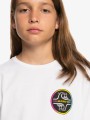 Biała koszulka nadruk (16L)