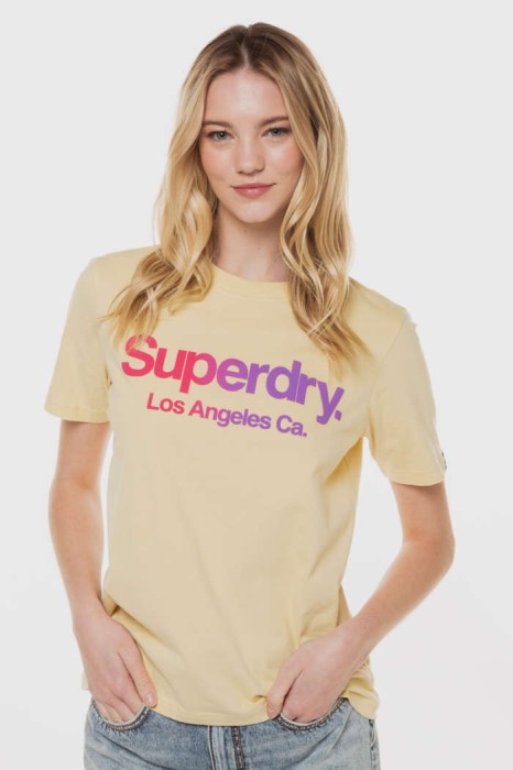 Żółta koszulka nadruk (42)