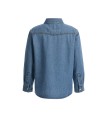 Niebieska koszula jeans (5-6L)