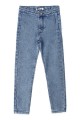 Niebieskie jeansy rurki (5-6L)