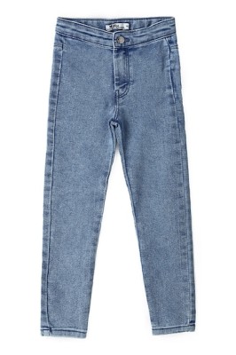 Niebieskie jeansy rurki (5-6L)