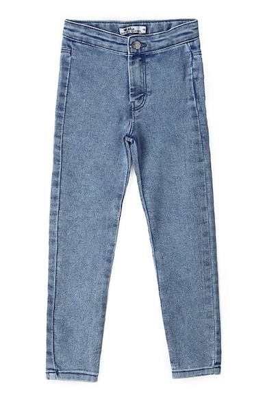 Niebieskie jeansy rurki (5-6L)