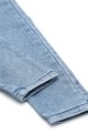Niebieskie jeansy rurki (5-6L)