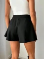Czarne eleganckie spodenki (L)
