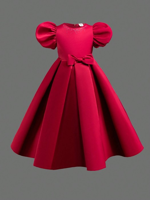 Czerwona sukienka maxi (7L)