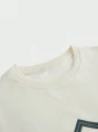 Ecru bluza nadruk (M)