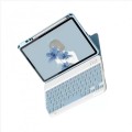 Niebieskie etui klawiatura iPad 9