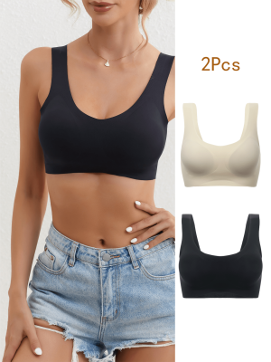 Bezszwowe biustonosze 2 pack (M)