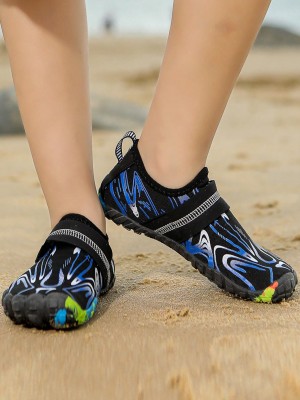 Czarne buty do wody wzór (34)
