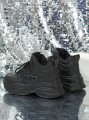 Czarne sznurowane buty sportowe (41)