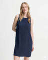 Granatowa sukienka bez rękawów (38)