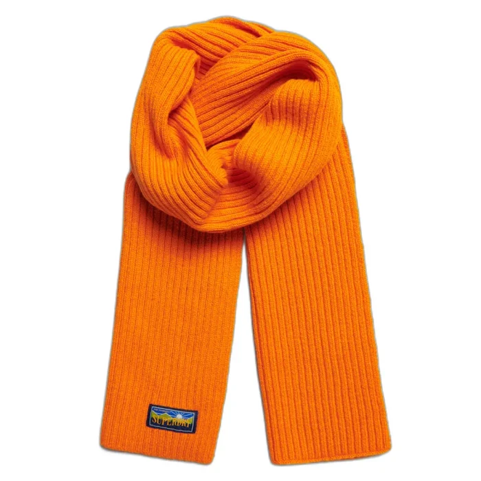Pomarańczowy szalik logo