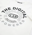Biały t-shirt nadruk (5-6L)