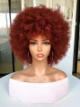 Miedziana peruka afro