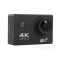 Czarna kamera sportowa 4K