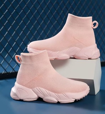 Różowe wsuwane sneakersy (26)