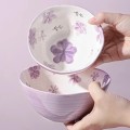 Fioletowa miseczka ceramiczna