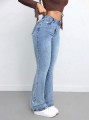 Niebieskie jeansowe dzwony (XL)
