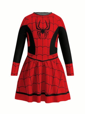 Czerwona sukienka Spider-Man (5L)