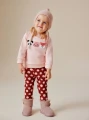Dwuczęściowy komplet legginsy bluza (18-24M)
