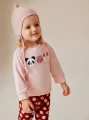 Dwuczęściowy komplet legginsy bluza (18-24M)