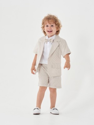 Dwukolorowy elegancki komplet (18-24M)