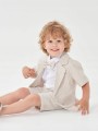 Dwukolorowy elegancki komplet (18-24M)