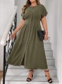 Koszulowa midi sukienka (2XL)