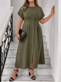 Koszulowa midi sukienka (2XL)