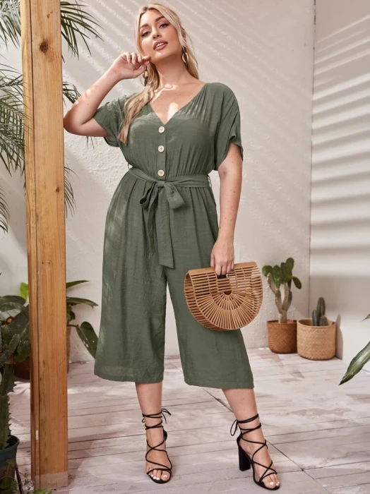 Casualowy kombinezon pasek (3XL)