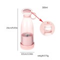 Przenośny różowy blender