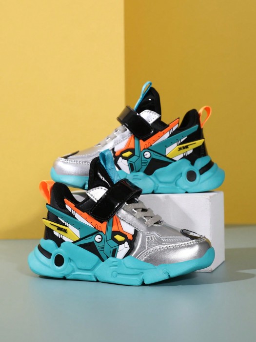 Kolorowe sportowe buty platforma (29)