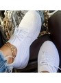 Białe wsuwane sportowe buty (37,5)
