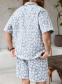 Letni komplet tłoczony wzór (2XL)