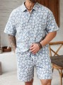 Letni komplet tłoczony wzór (2XL)