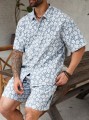 Letni komplet tłoczony wzór (2XL)