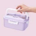 Fioletowy lunchbox uchwyt