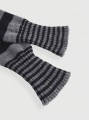 Dwukolorowy sweter paski (0XL)