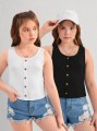 Czarny biały top 2pack (11L)