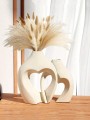 Ceramiczne wazony ecru