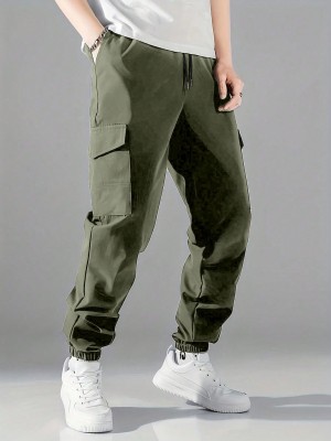 Khaki spodnie bojówki (M)