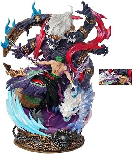 Kolorowa masywna figurka Anime