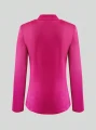 Fuksjowa bluzka długi rękaw (S)