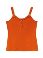 Pomarańczowy top ramiączka (XL)