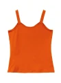 Pomarańczowy top ramiączka (XL)