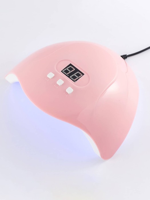 Różowa lampa UV LED do paznokci