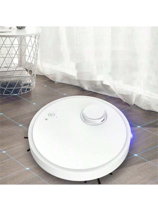 Biały robot sprzątający