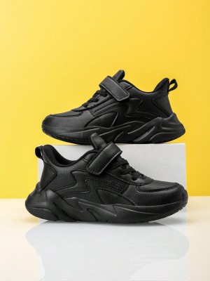 Czarne buty sportowe rzepy (28)