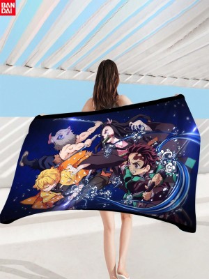 Kąpielowy ręcznik Anime wzór