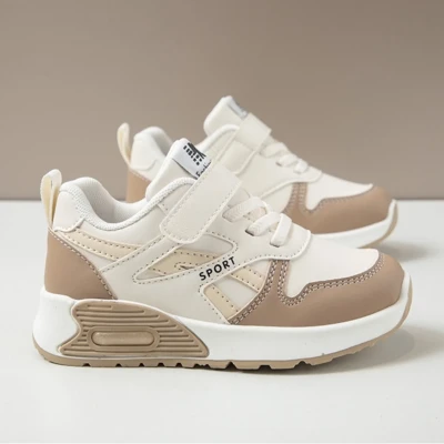 Ecru buty sportowe rzepy (35)